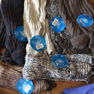 Bulky Knit Scarves